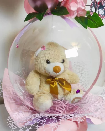 Tender Embrace Teddy Bubble