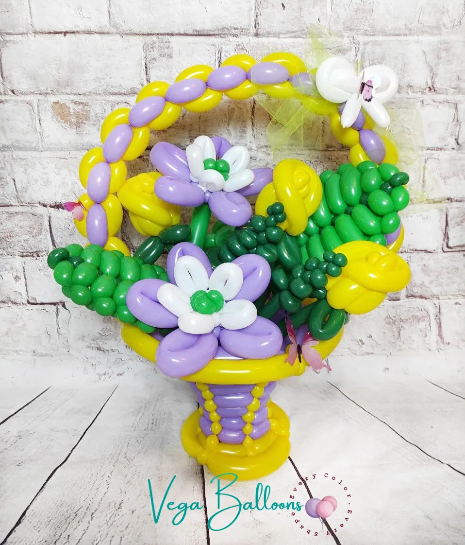 balloon flower basket