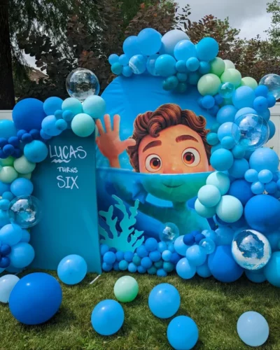 Under The Sea Balloon Arch