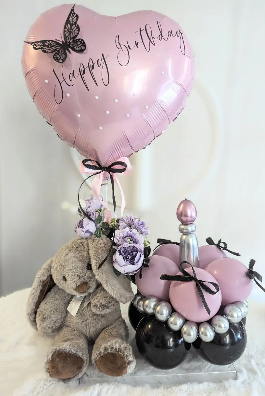 Birthday Dreamer's Bundle with Plush Bunny